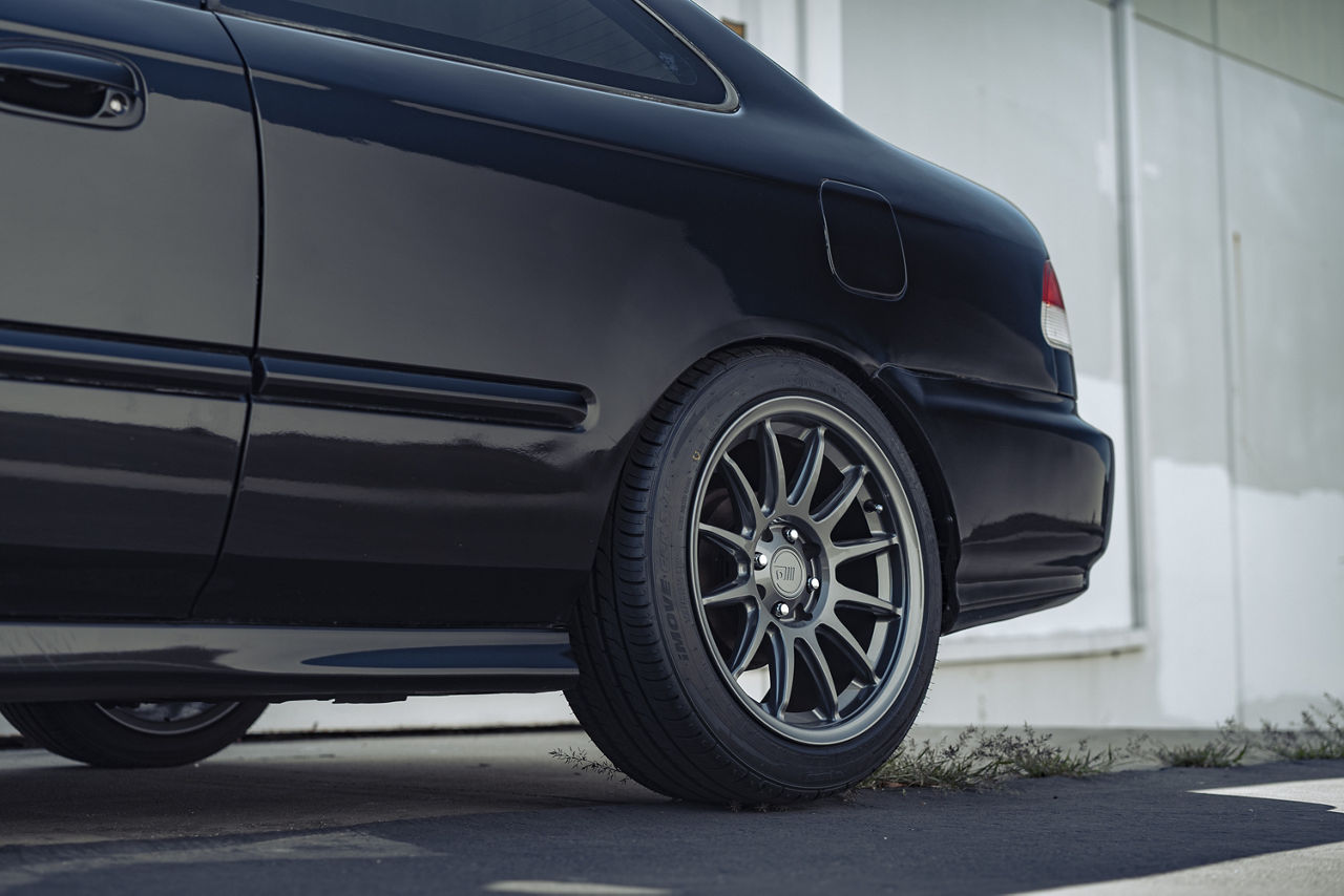 1996 Honda Civic - Motegi S12 - Gray | Wheel Pros